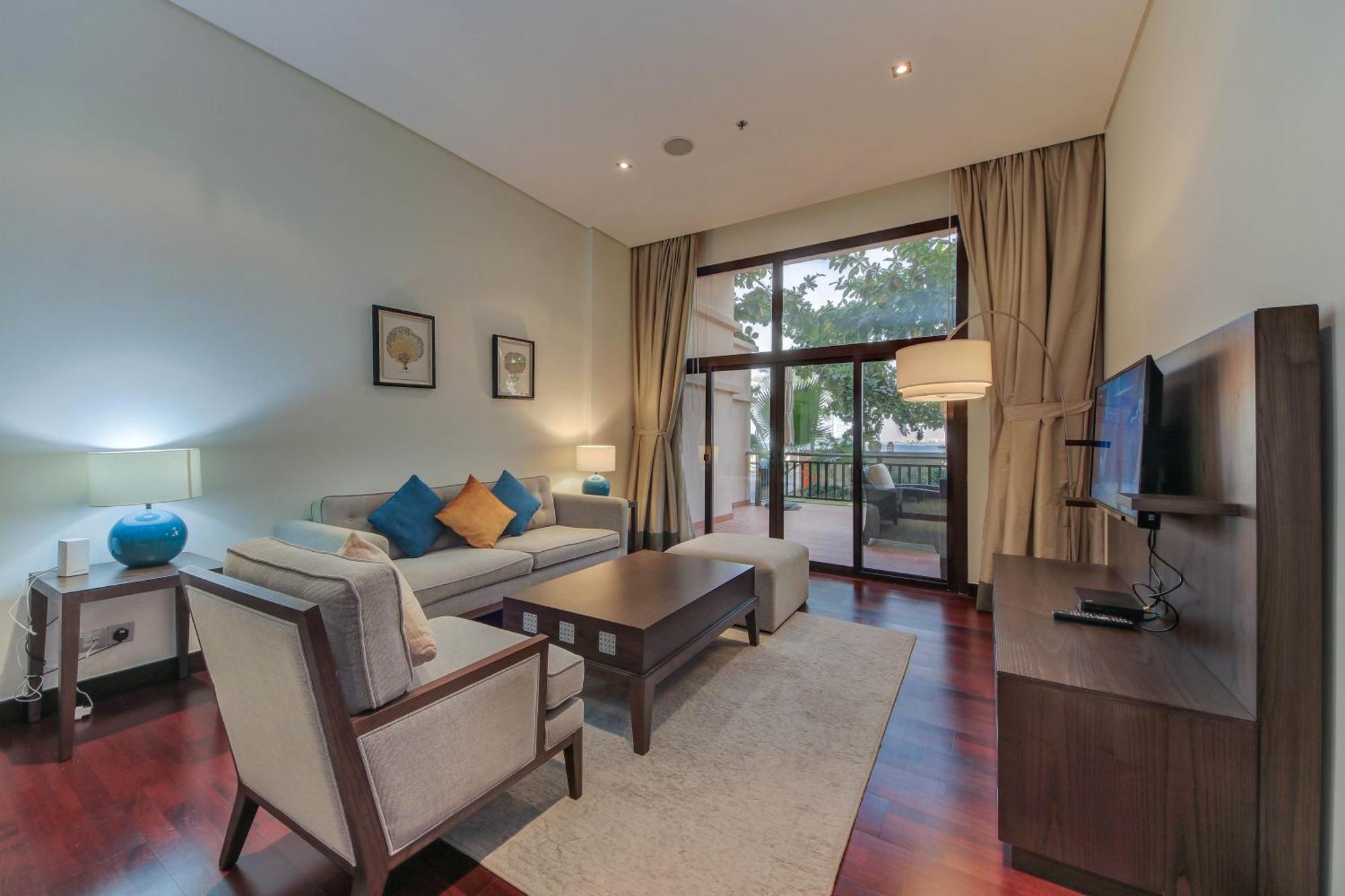 Luxe Getaways Royal Amwaj Palm Jumeirah Resort Apartment Holiday Home ドバイ 部屋 写真